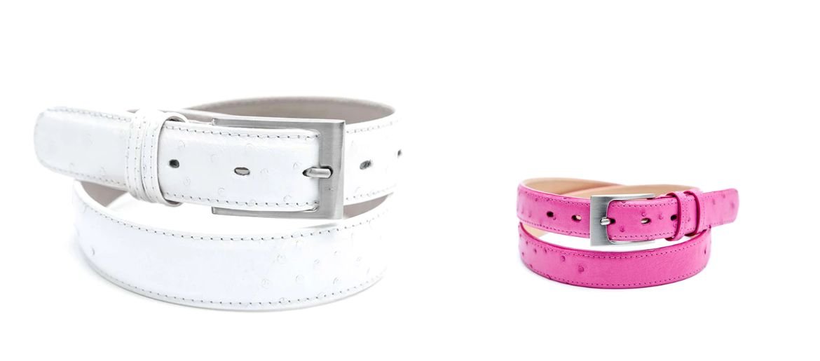 Let's Talk About Ostrich Leather Belts - Ostrich2Love