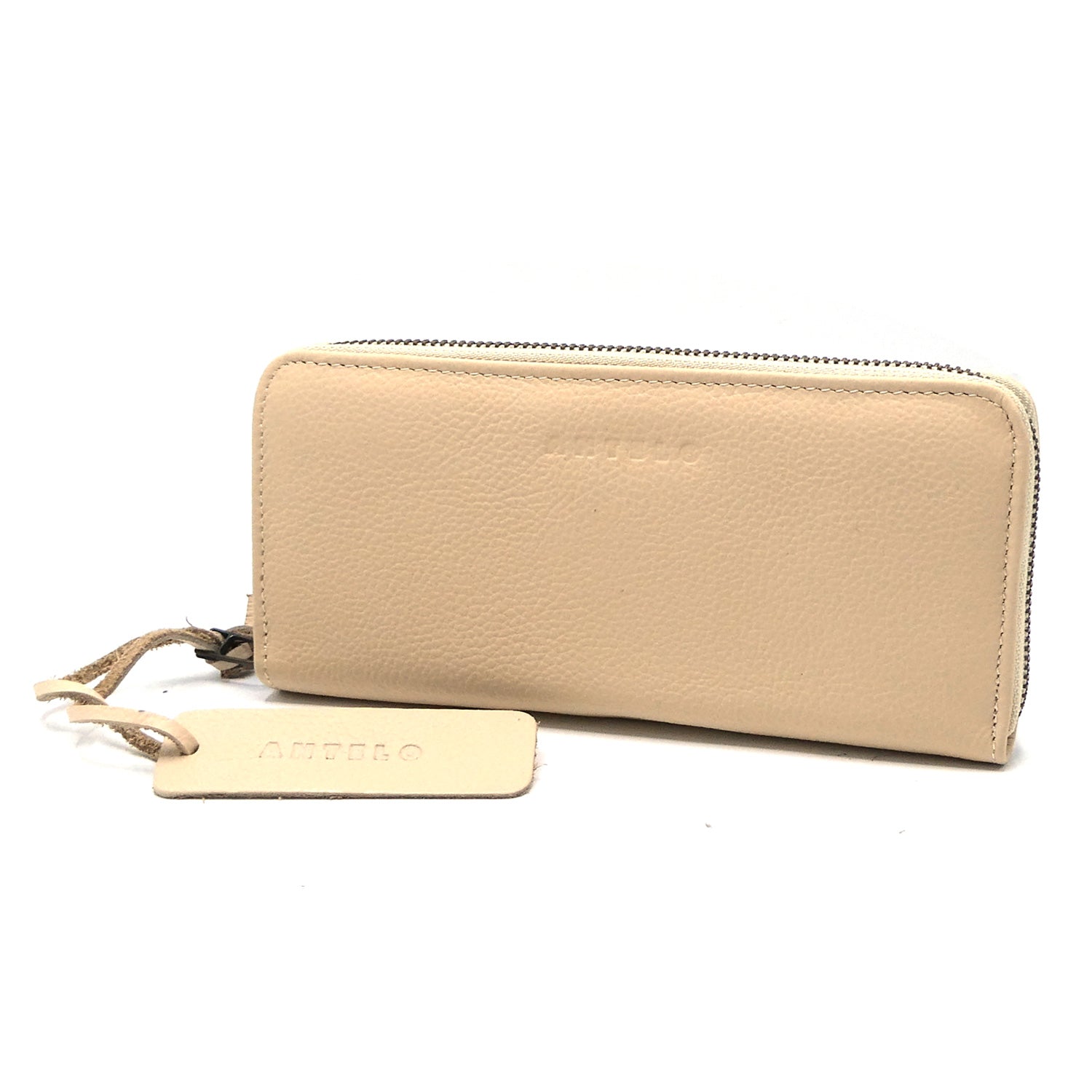 Cape Leather Ladies Zip Around Wallet - 