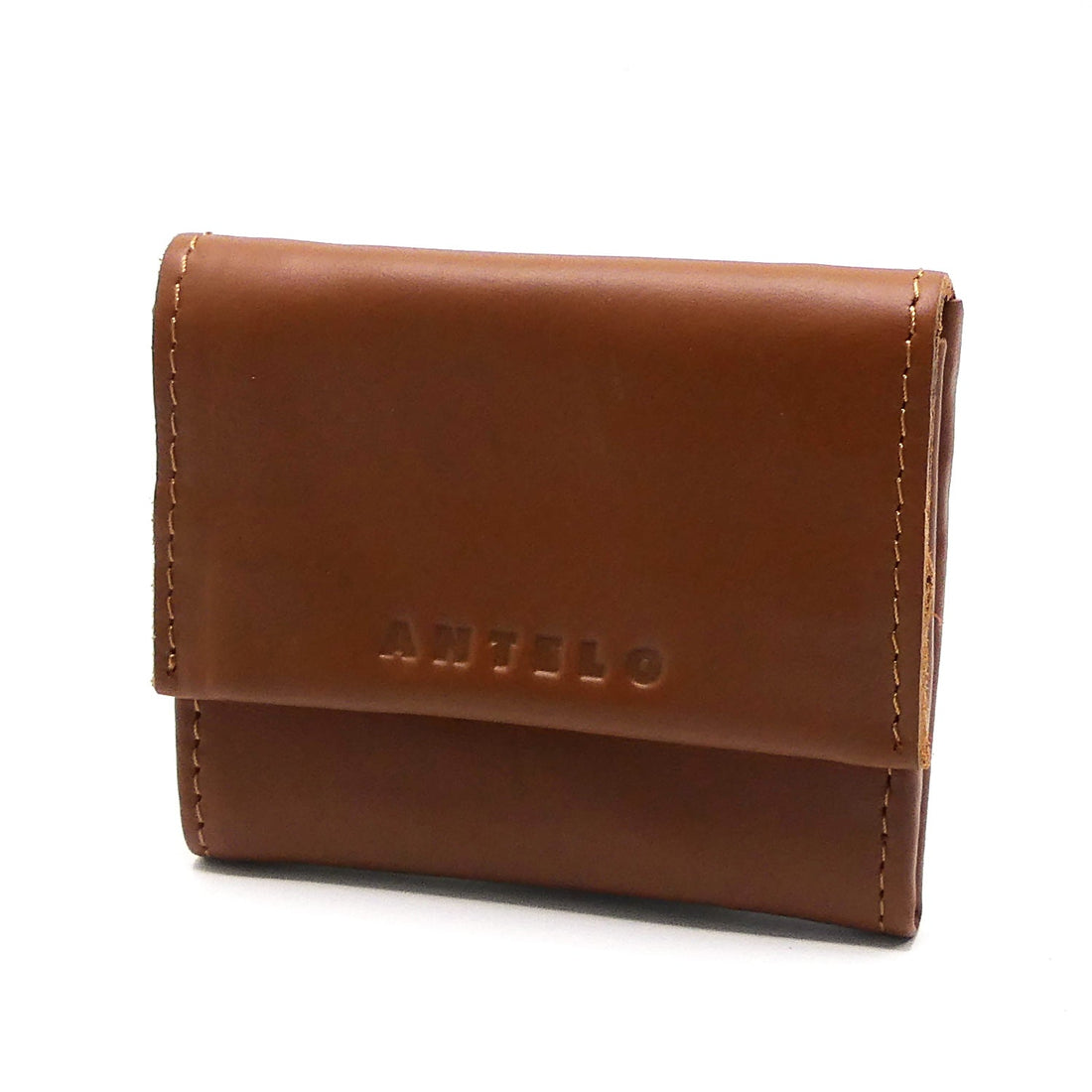 Cape Leather Mini Trifold Wallet - 