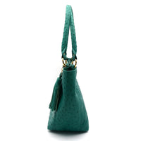 Karoo Ostrich Leather Tote Handbag - Ostrich Leather Bag