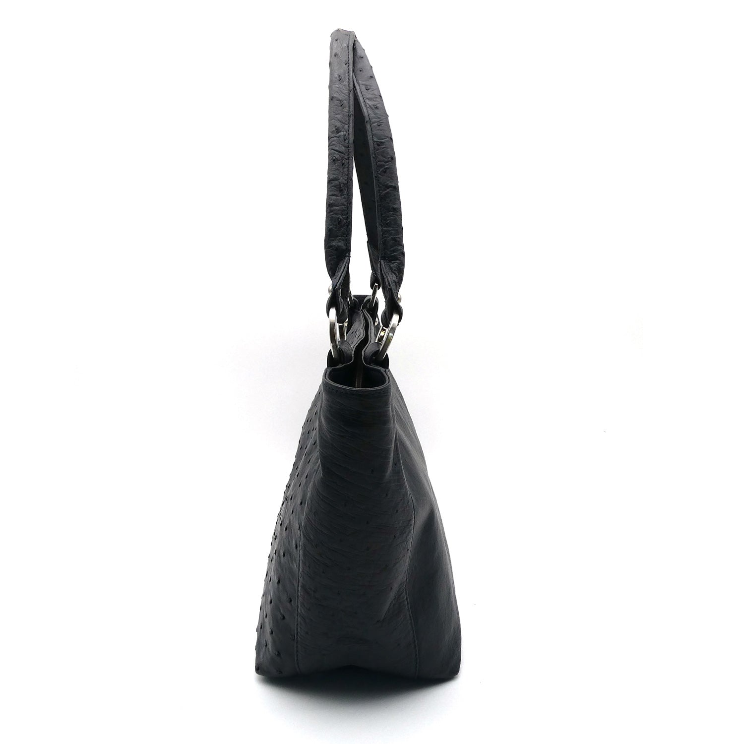 Karoo Ostrich Leather Tote Handbag - Ostrich Leather Bag