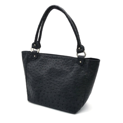 Karoo Ostrich Leather Tote Handbag - Ostrich Leather Bag