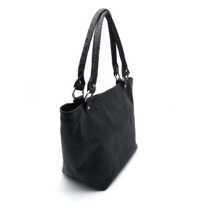 Karoo Ostrich Leather Tote Handbag - Ostrich Leather Bag