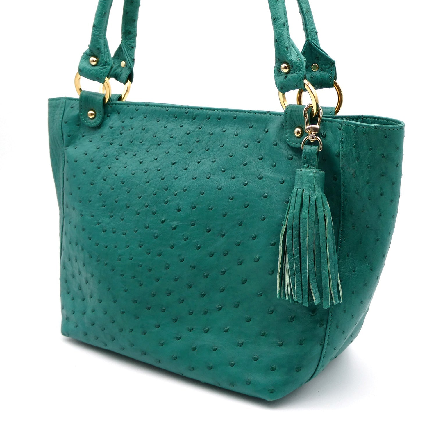 Karoo Ostrich Leather Tote Handbag - Ostrich Leather Bag