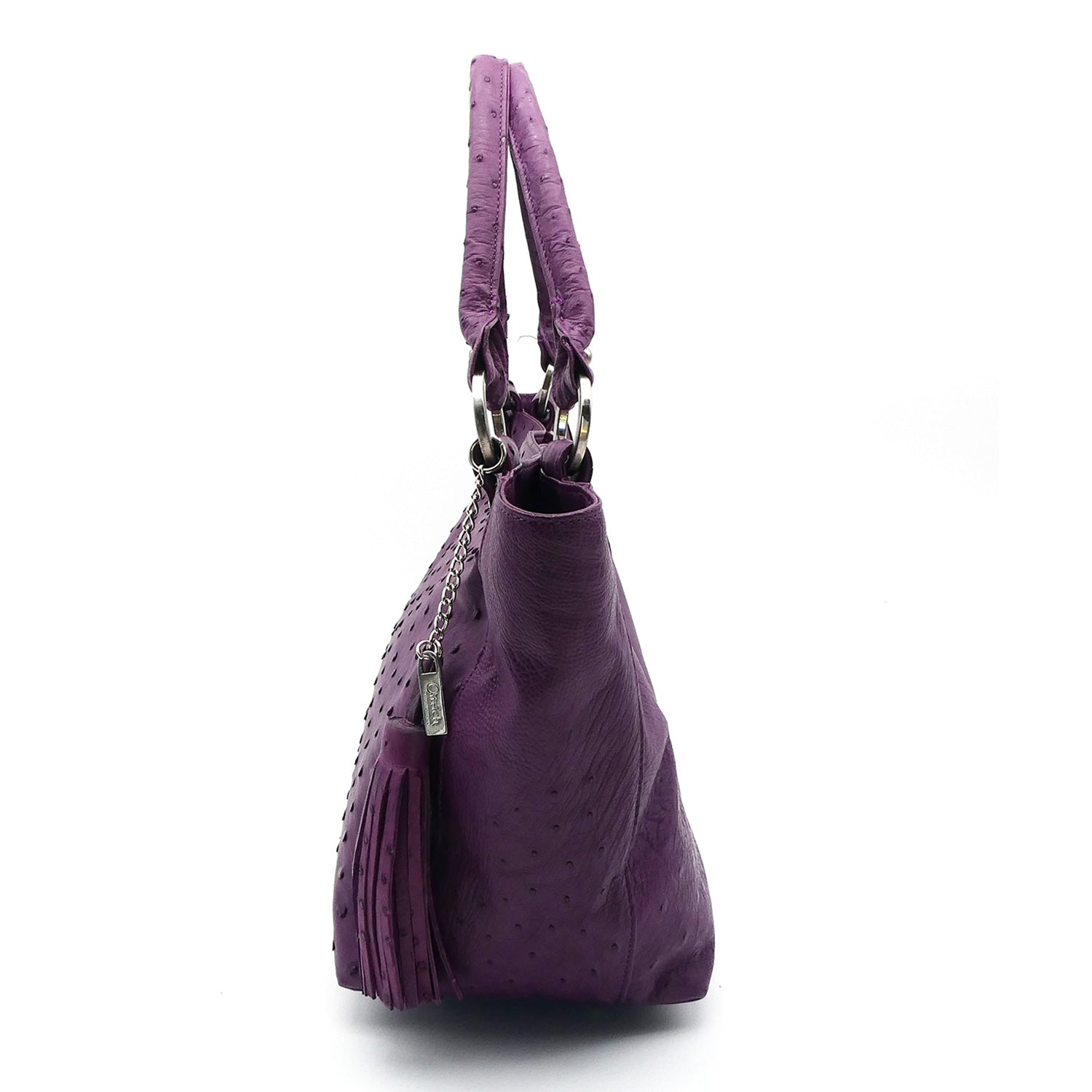 Karoo Ostrich Leather Tote Handbag - Ostrich Leather Bag