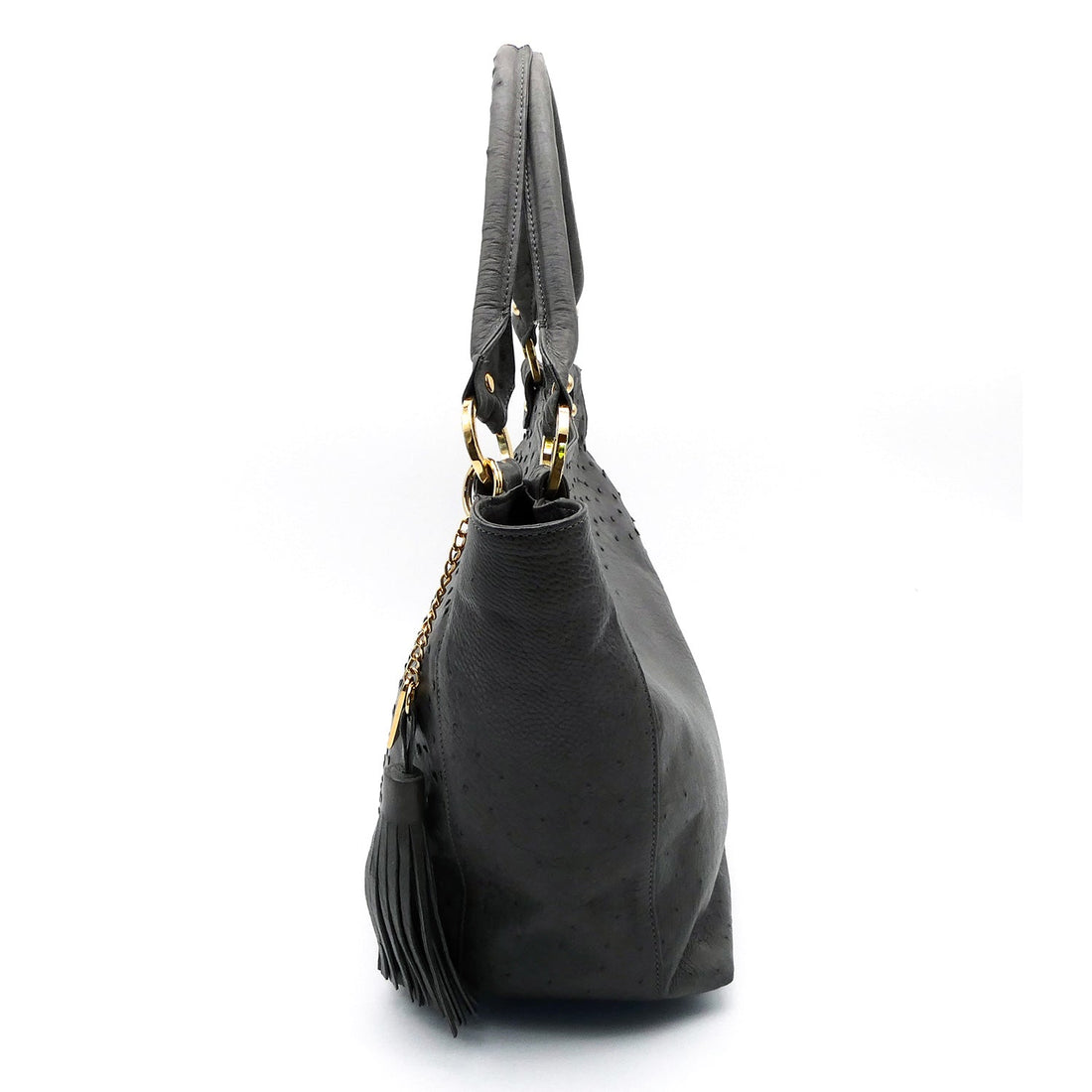 Karoo Ostrich Leather Tote Handbag - Ostrich Leather Bag