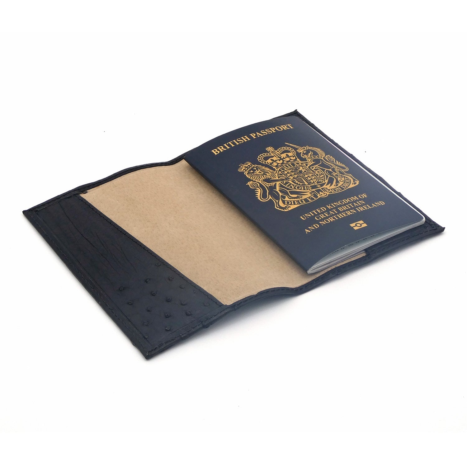 Ostrich Passport Holder - Accessories