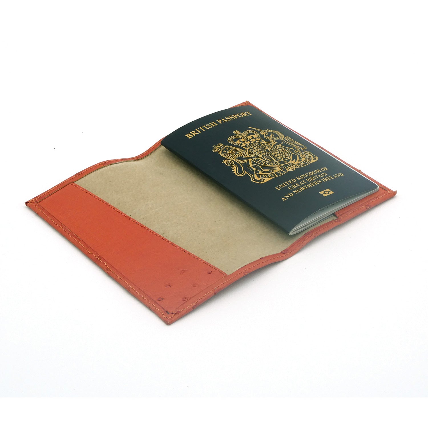 Ostrich Passport Holder - Accessories