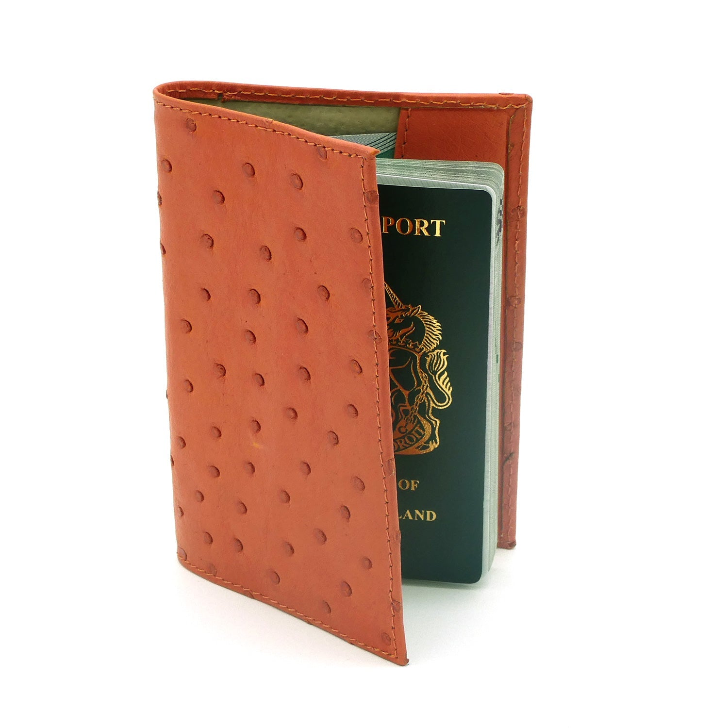 Ostrich Passport Holder - Accessories