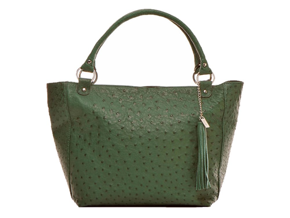 Karoo Ostrich Leather Tote Handbag for Sale Online