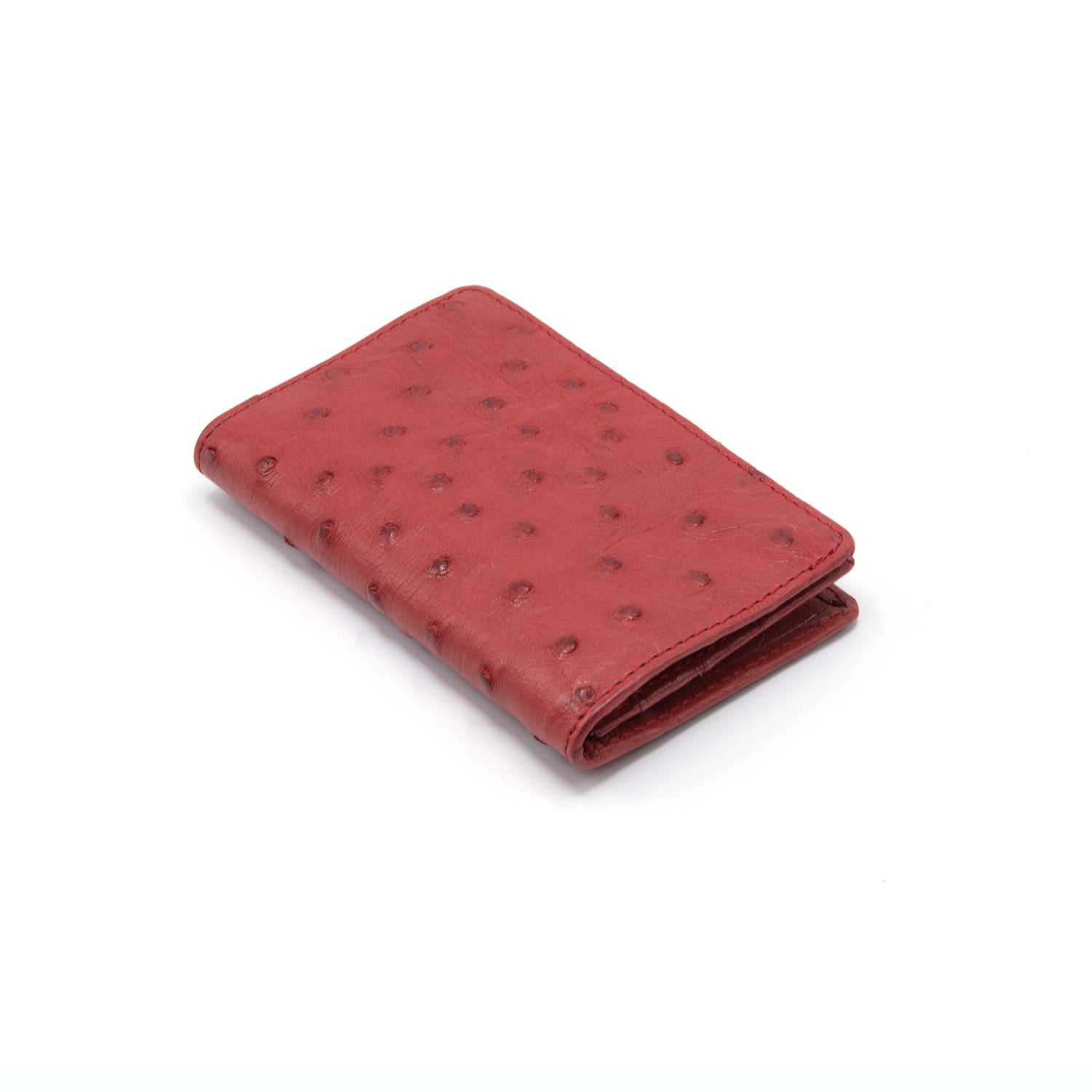 Leone shops Genuine Ostrich Credit Card Holder