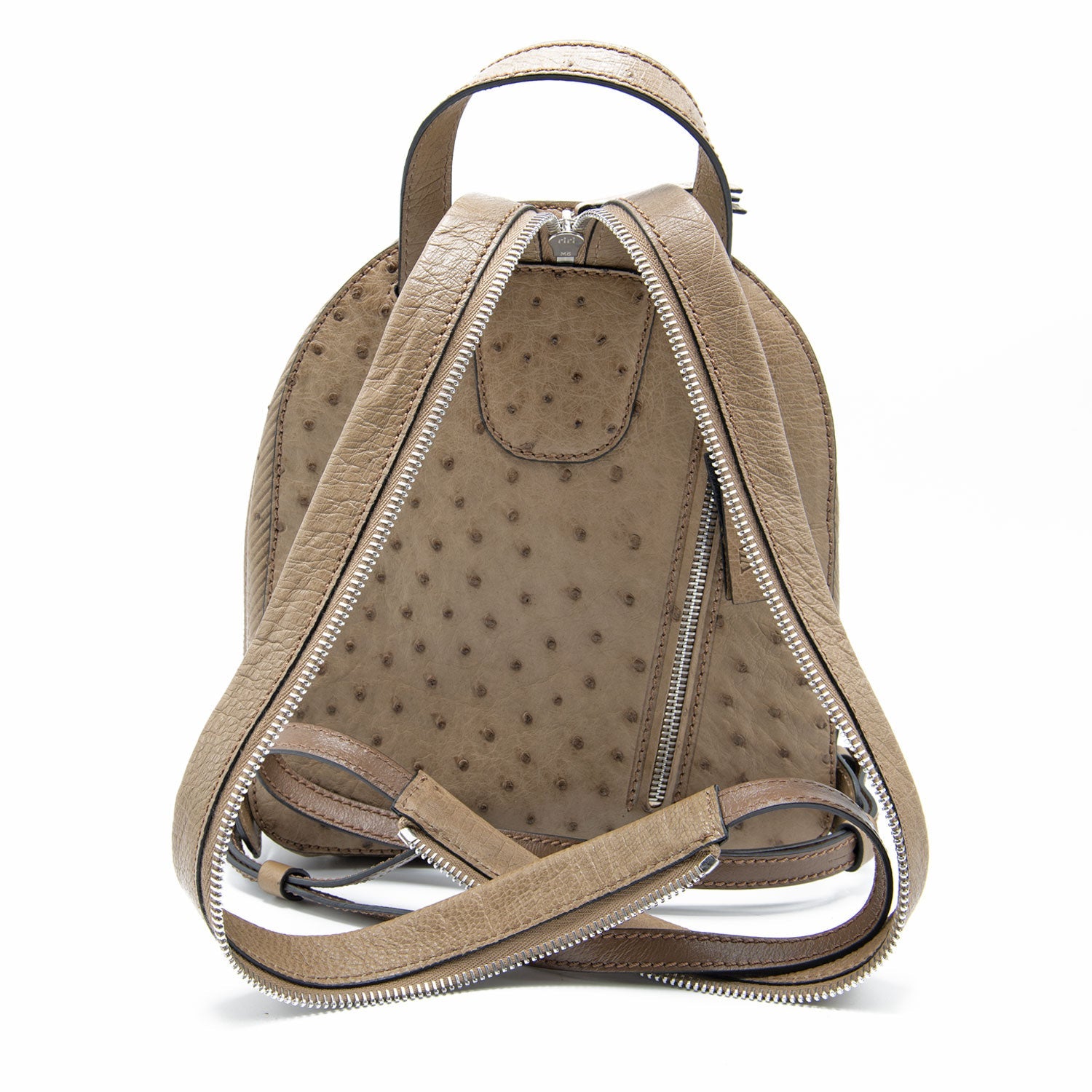 Ostrich Leather Desert Backpack for Sale Online