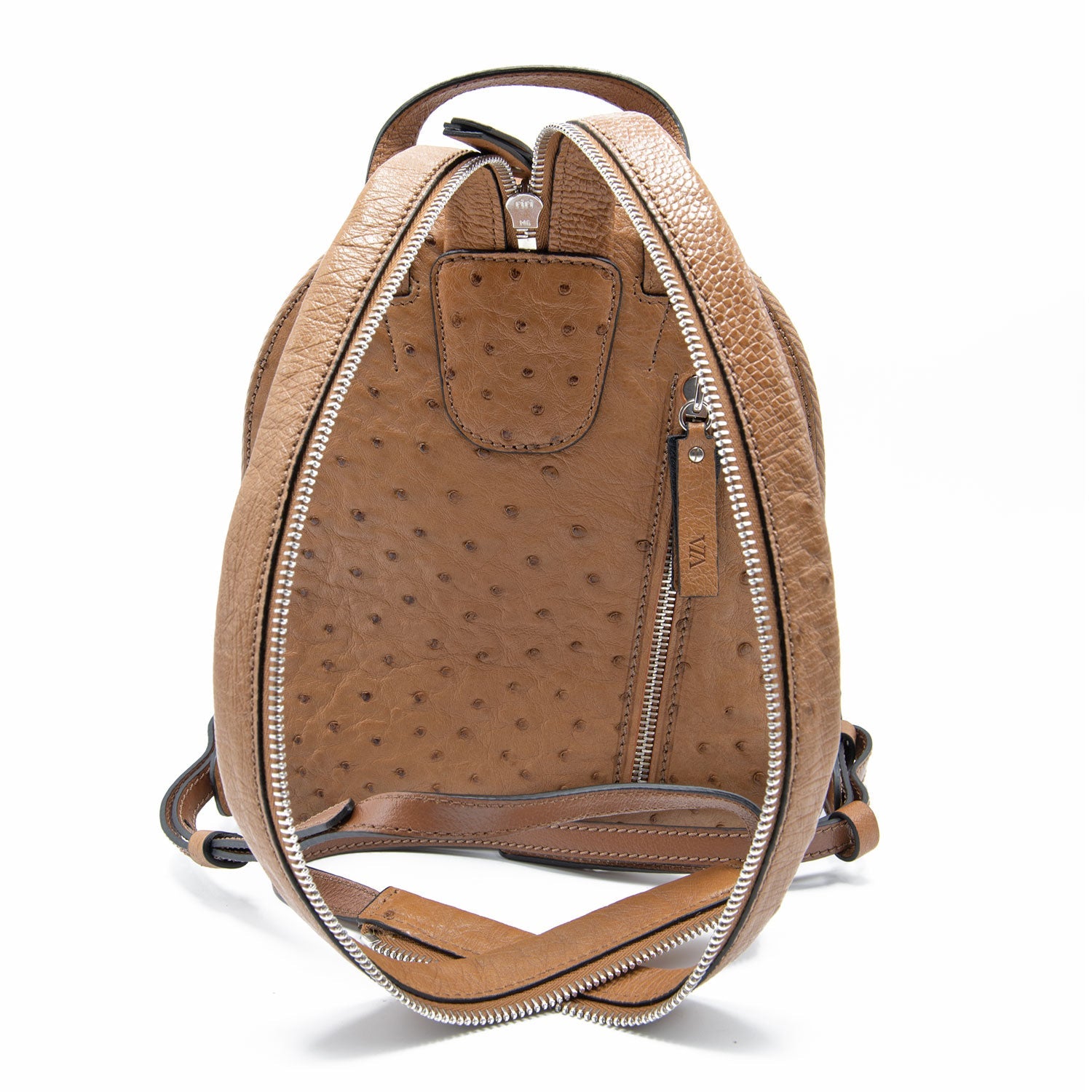 Ostrich Leather Desert Backpack for Sale Online