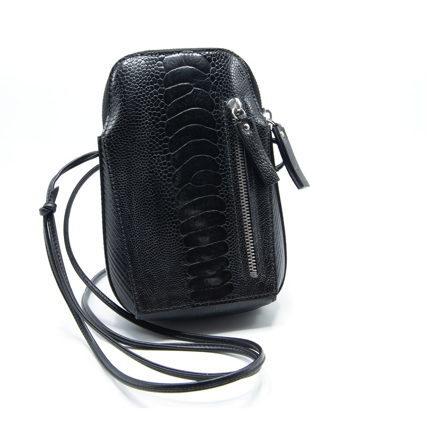 Ostrich Shin Leather Phone Bag for Sale Online