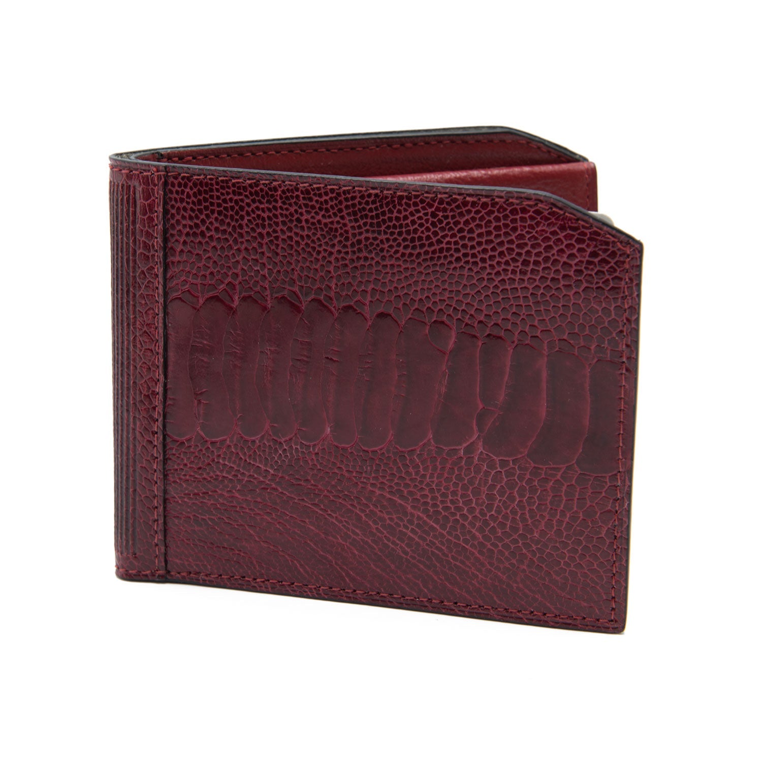 Sante Fe Ostrich Shin Leather Bill & Coin Wallet for Sale Online